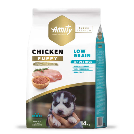 Amity Super Premium Puppy для цуценят усіх порід (курка)