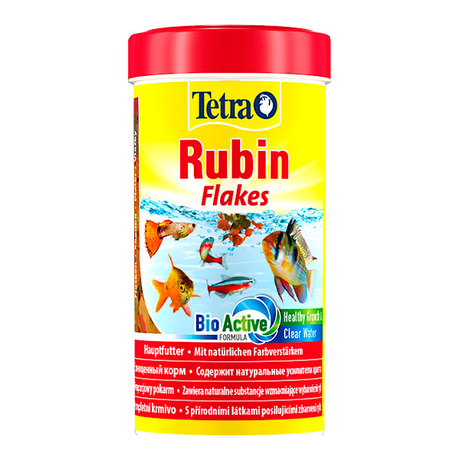 Тетга Rubin Flakes Корм для риб з натуральними підсилювачами кольору у вигляді пластівців, 12 г