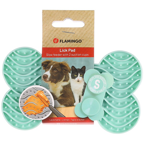 Flamingo Lick Pad Yummee Лизальний килимок антистрес для собак і котів