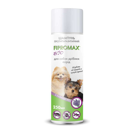 Fipromax Біо Шампунь від бліх і кліщів для дрібних собак