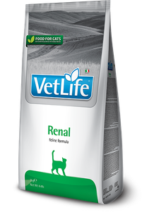 Сухий лікувальний корм для котів Farmina Vet Life Renal для підтримки функції нирок